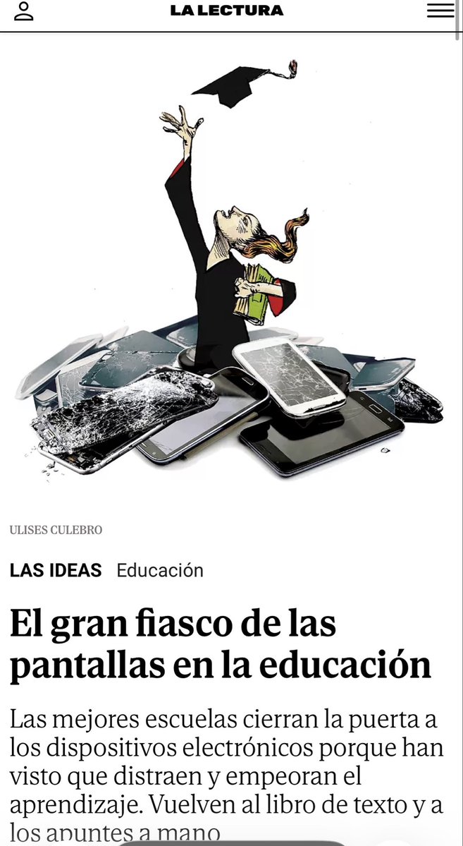 sanz_ismael's tweet photo. Se aprende más escribiendo a mano y leyendo en papel. Un artículo de Economics of Education Review, muestra que el uso de portátiles en las aulas puede tener un impacto negativo en los resultados académicos, sobre todo en los chicos y alumnos rezagados 
https://t.co/edZyZrvtnf https://t.co/QYg3JUQESa