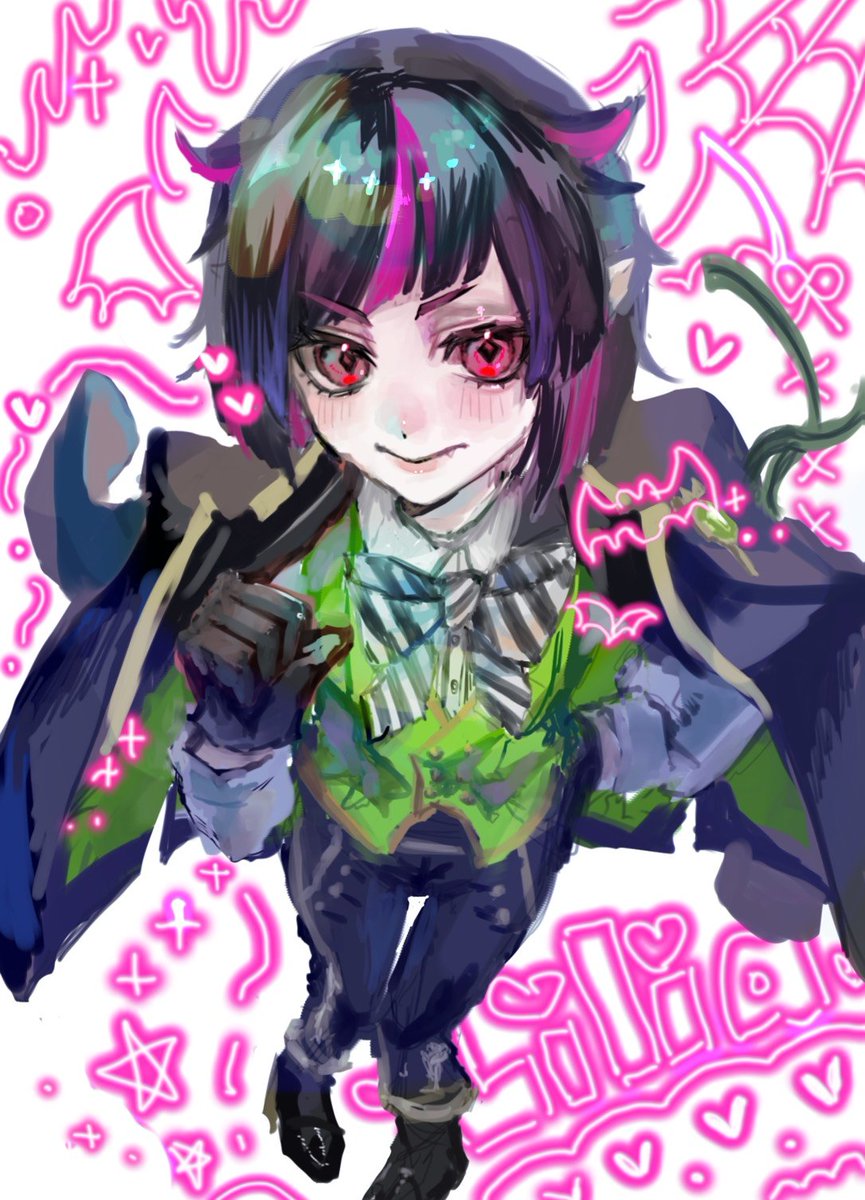budougohan58's tweet photo. 🦇🎀💕 #twstファンアート https://t.co/ZZMXocXRhp