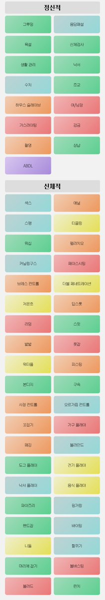 1ov3_ing's tweet photo. 파랑-너무좋아
초록-좋아
노랑-안해봤어
주황-그저그럼
보라-맞출 수 있어 https://t.co/xHAoFPnXb1