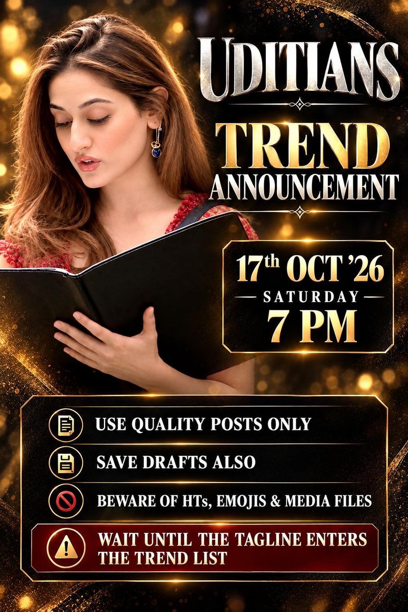 xavier_fanboy_'s tweet photo. Are you ready ?? 

#UditiSingh . #TeamUditiSingh https://t.co/RenQWYLqsB