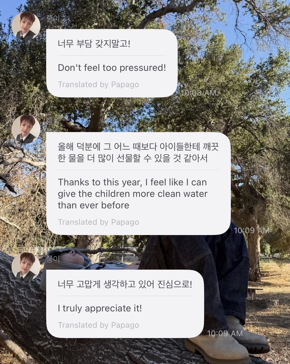 khjtiny's tweet photo. hongjoong talking about the global 6k run. he has the most beautiful heart. the way he wants to use his platform for good is so admirable. i love loving him. i can’t wait to finally participate this time around 🧡

you can also still participate until oct 19th through this link: https://t.co/MXPKMUc8ve