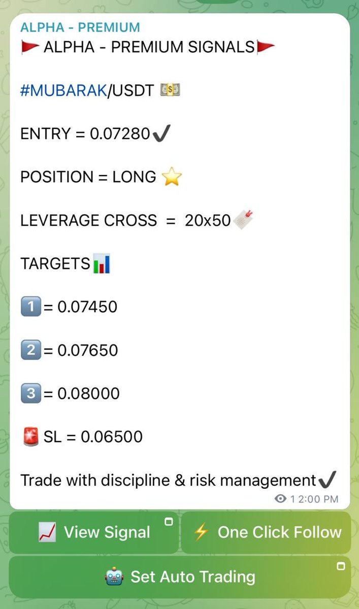 Cry_Fortress's tweet photo. 🔥 #MUBARAK/USDT — 02 TARGETS SMASHED! 😎
💰 PROFIT: +272.00% 📈
Free TG; https://t.co/D5ppgBNmzC
#Gümüş #Platin #Nasdaq #Petrol #Dxy #Dax #Silver #altin #ons #bist100 #cment #xauusd #altın #gramaltın #btc #btcusdt #ambitcoin https://t.co/3SCgMy3mhU