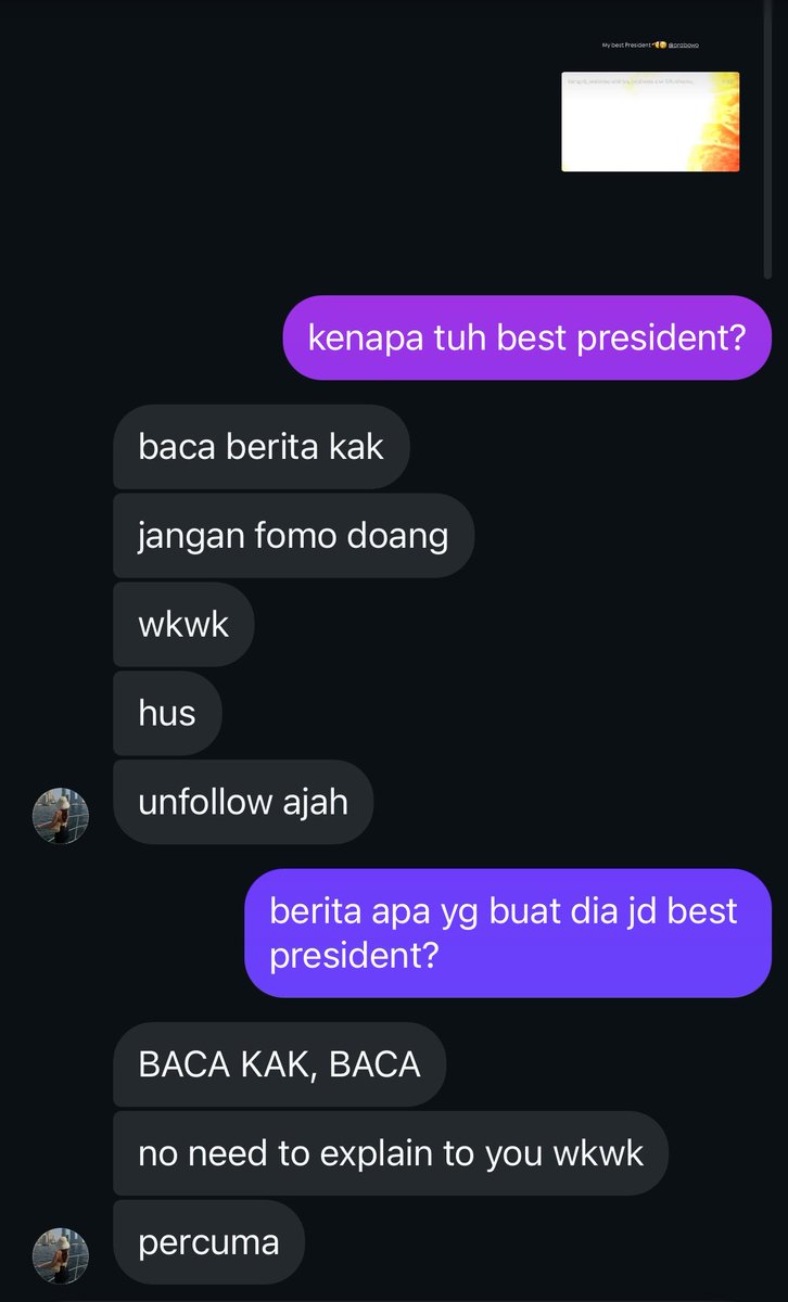 masnelg's tweet photo. rakyat menderita dibilang fomo sama pendukung wowo ni, diminta kasi contoh konkrit disuruh baca berita yg isinya ancur semua🤷🏻‍♂️ https://t.co/yAZRUWlCRh