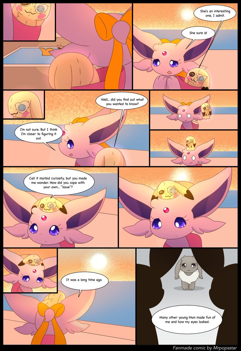 Thebrionneartis's tweet photo. ES Chapter 5.2 page 54-57

#eeveelutionsquad https://t.co/BlI9TNbFGH