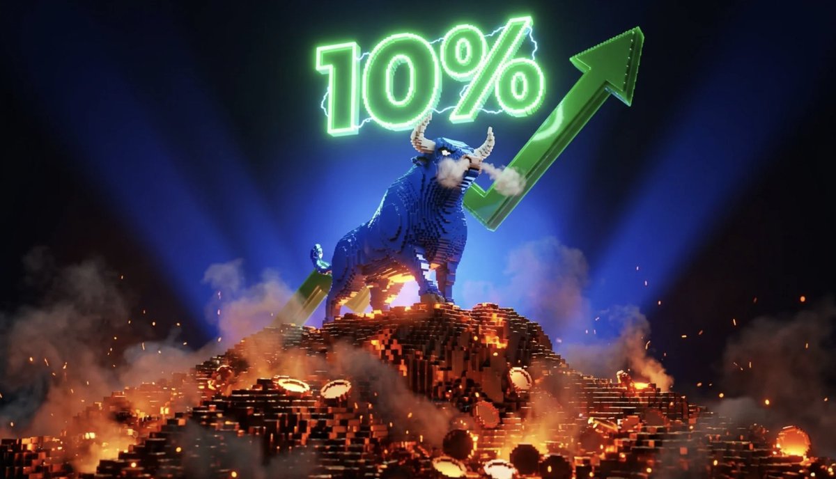 Stonks_Exchange's tweet photo. One in every ten $STONKEX will never exist again.

10% of total supply bought back and burned, funded entirely by real volume.

No emissions. No unlocks. The supply only shrinks. 🐂 📈 https://t.co/ufgw2KsyDY