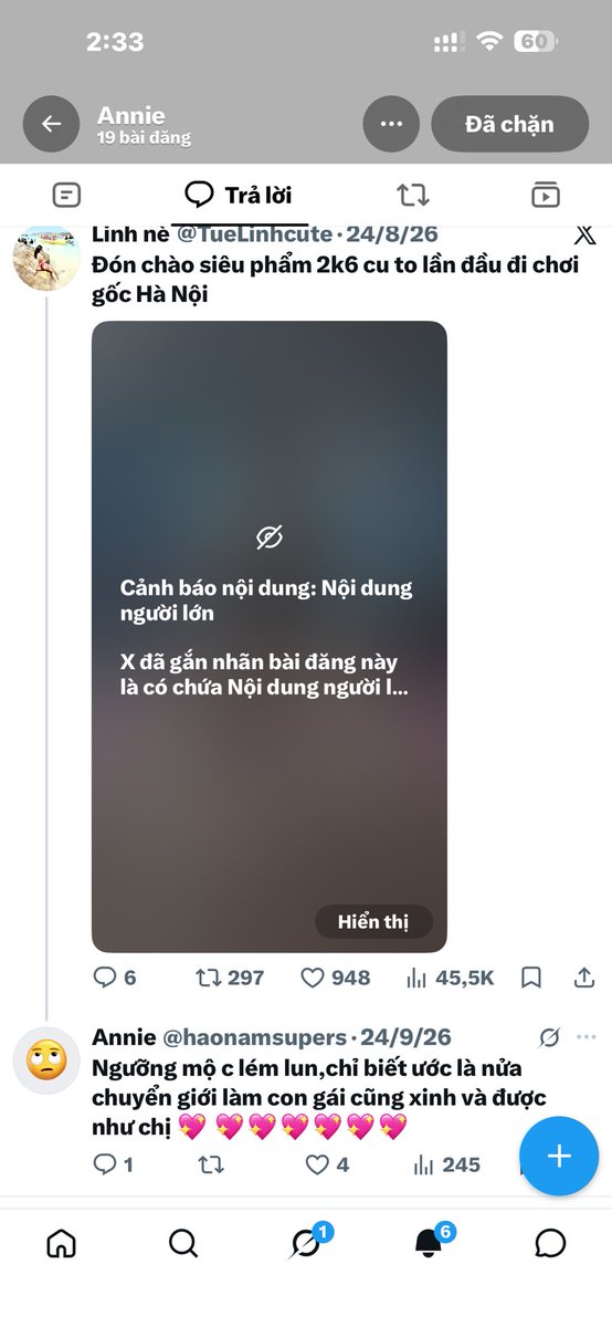 TueLinhgb's tweet photo. Câu trước thì khen muốn được giống như chị rồi chị không chia sẻ cho em những bạn chị đã đi cái em kiếm chuyện em nói chị này kia để làm gì vậy em là gay người ta sao đi với em được chị chưa từng thấy gay mà đi ganh tị với người khác là sao em sống dơ https://t.co/dmrdzHTriU