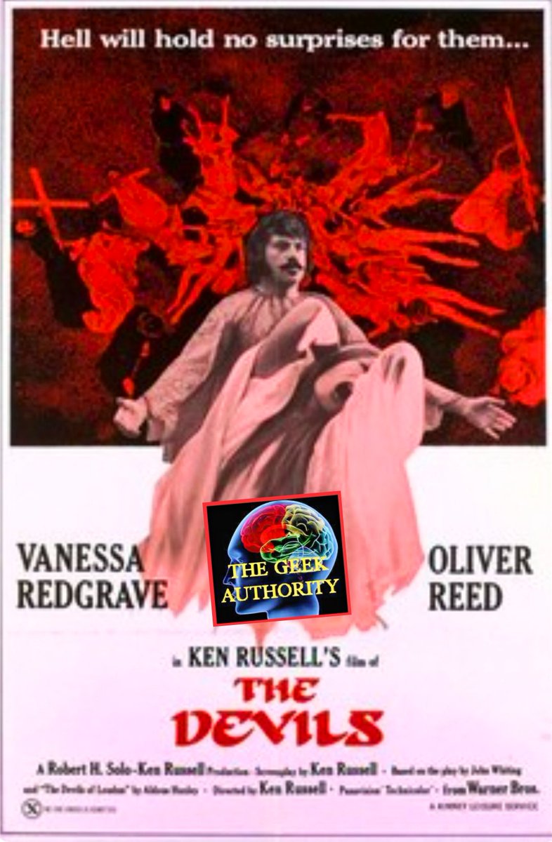 GeekAuthority's tweet photo. #MovieReview
#TheDevils
🍿🍿🍿🍿1/2 (Out of 5)
A Fantastic Ken Russell Film. Sexual, Passionate, Bizarre And Full Of Drama
Directed by Ken Russell from a screenplay by Russell (Based on the play ‘The Devils’ by John Whiting and the book ‘The...
Review:
https://t.co/BPsRD5xkLc https://t.co/BH05d0qAbW