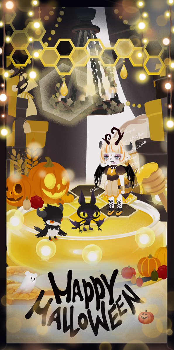 _kaminsyoteddy's tweet photo. お菓子くれないと刺しちゃうよ🐝🍯
#リヴリーハロウィン2026 https://t.co/mVwwHE7rbP