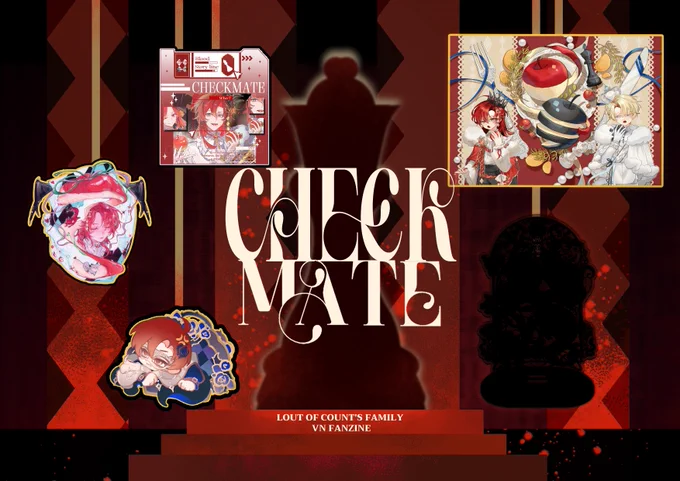 Image from Check Mate - Lout of Count's Family VN Fanzine (@lcfcheckmate)