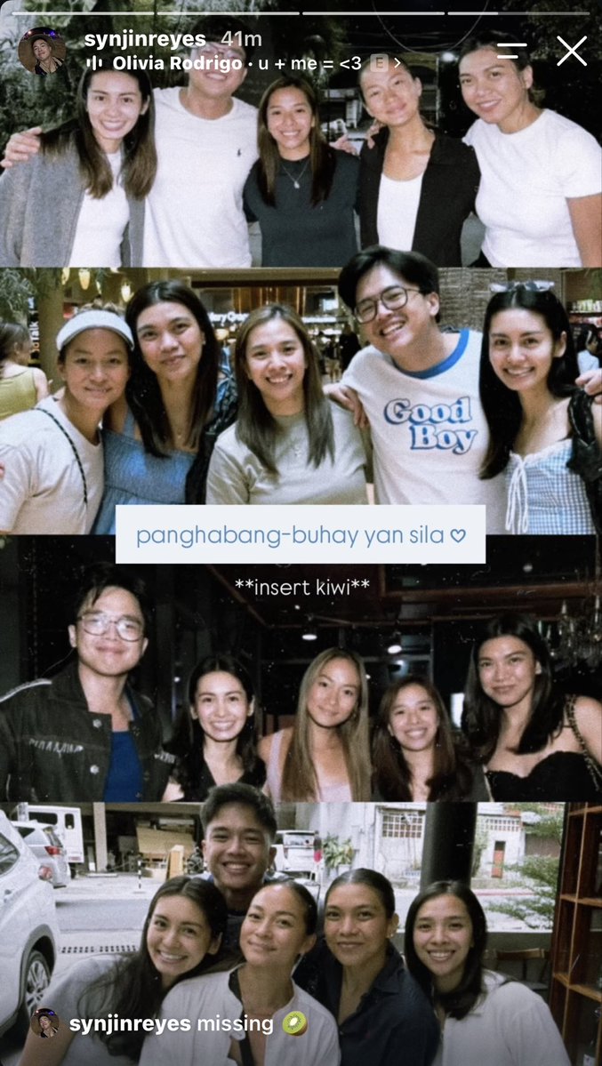 letletalinsunu1's tweet photo. “Panghabang-buhay yan sila”- Synjin Reyes

Team Besh (Synjin,Ella,Bea, Amy, Denden &amp; Alyssa Valdez) for Life! https://t.co/WQOXVlaBY3
