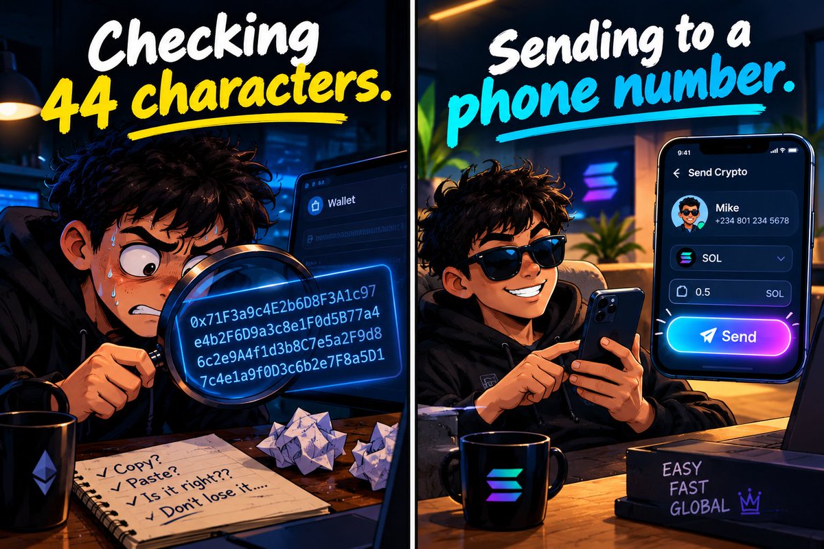 cripsharb's tweet photo. 😂 Be honest:
Me checking all 44 characters: 😰
Me sending to a phone number: 😎 https://t.co/bV1Zo21uAj