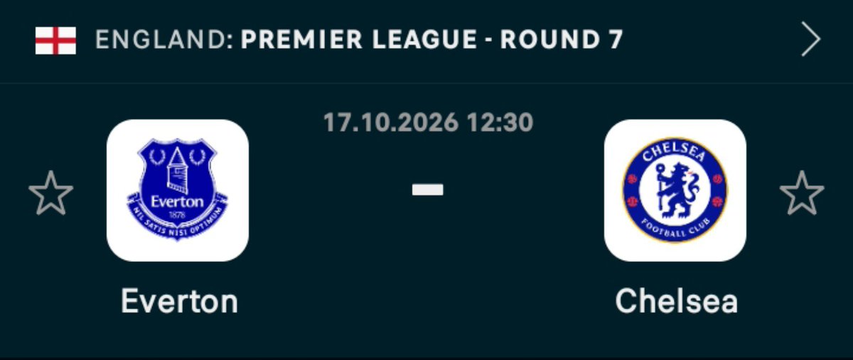 sharrykeys's tweet photo. Early kick off at Goodison's park is always very dangerous for any big team in the prem.😭
I'm still backing Chelsea to win tho🚀
I predict Chelsea to win 3-1 tho.💯 https://t.co/DqdZkDDKJI