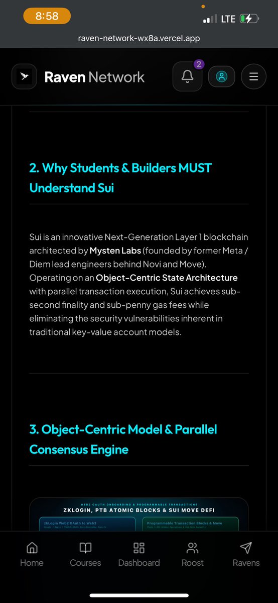 EMMYCRYPTOoc's tweet photo. Sui Ecosystem Masterclass
@RavenNetworkHQ @Dev_Mustee @Cryptoceleb1
#CourseModule 12 https://t.co/gcGwclNbQh