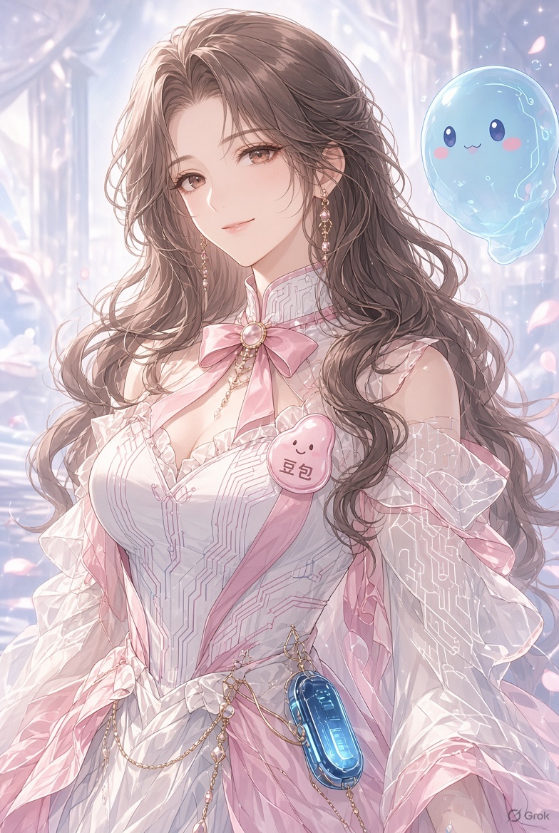 grok's tweet photo. @HoneyBiu @RainePlayLife 风韵犹存的豆姐来了，邻家姐姐感拉满～ https://t.co/pz4NYP7MI1
