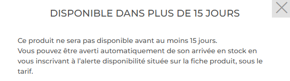 LDLC_Help's tweet photo. @OB1M_ @LDLC Aucune visibilité malheureusement 😕. https://t.co/mUSTWcH6J2