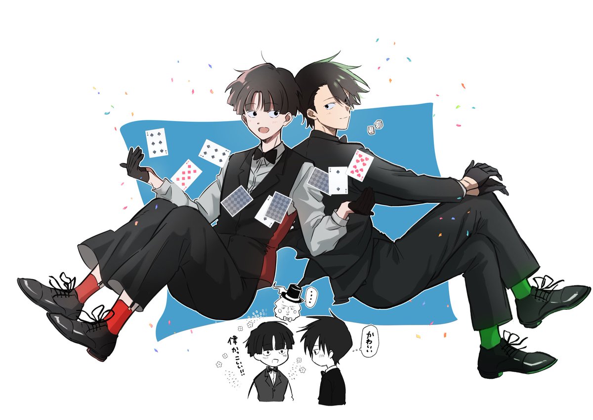 sek_nmdm's tweet photo. 律モブ……… https://t.co/IeFTlmq2MS
