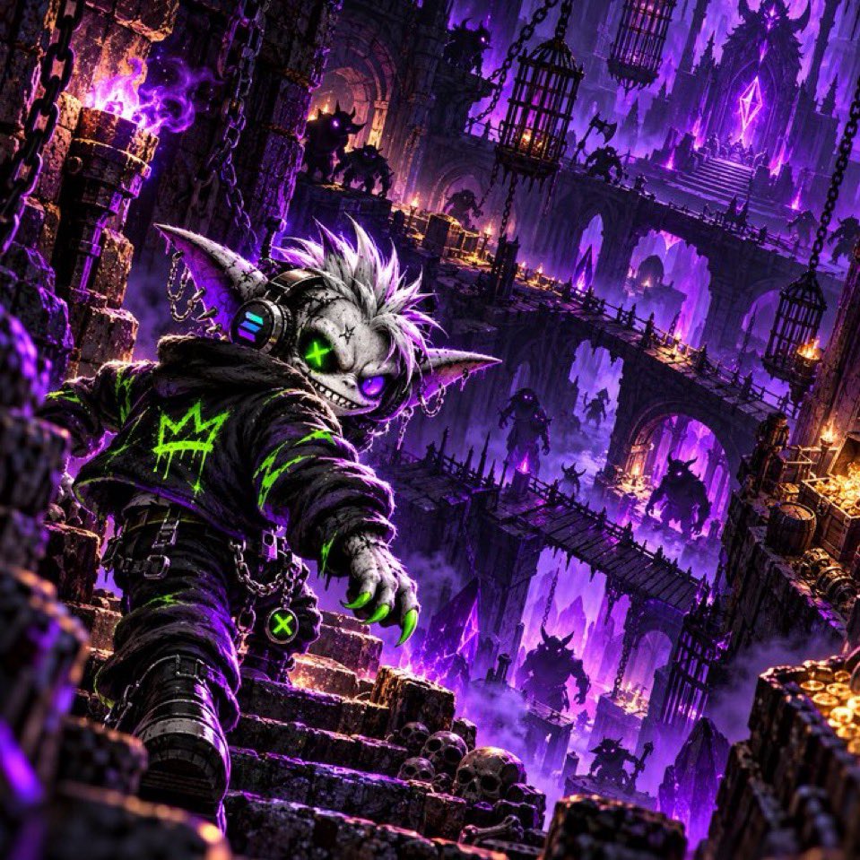 Aadil_szn's tweet photo. What happens when a little chaos meets crypto? 👀🔥

Meet @GremlinCoinSol , the wild creature turning internet madness into a gaming adventure!

👾 Built on Solana, powered by memes, and driven by community.

Born from a rogue AI that escaped containment. https://t.co/8rAkSFBK07