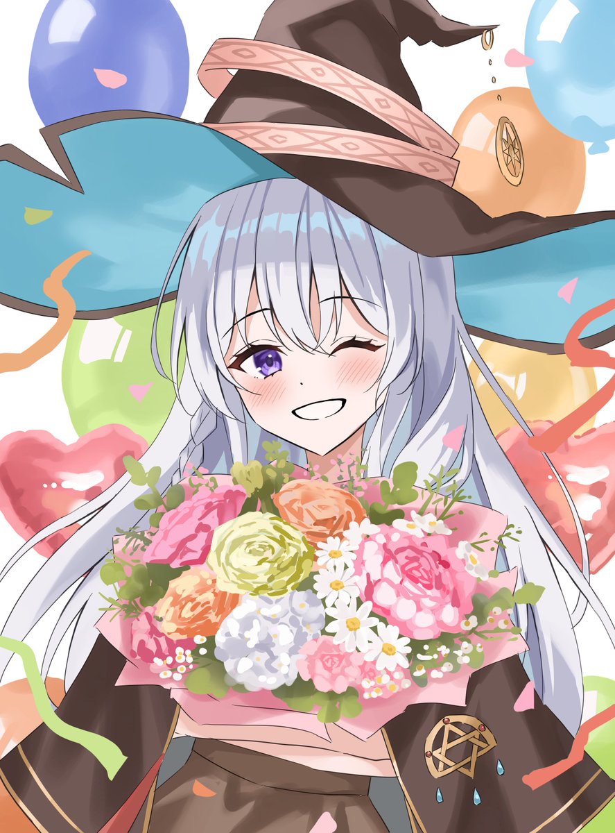 kabosu1030's tweet photo. イレイナさん誕生日おめでとう！🎉✨
#イレイナ生誕祭2026 #魔女の旅々 https://t.co/OVle4NrIS7