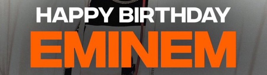 IndianDogeHodl's tweet photo. Happy 54th Birthday to @Eminem 🎉

Since 2000 every #album dropped has been on #…..? and also will be his 11th on #1 

@iSidhuMooseWala 10M (500K👍) #kaalihoodie @YouTube 

#samebeef ®️@elonmusk ♟️
#Slimshady Mode Activated! @Drake https://t.co/tXcE0GAqDP