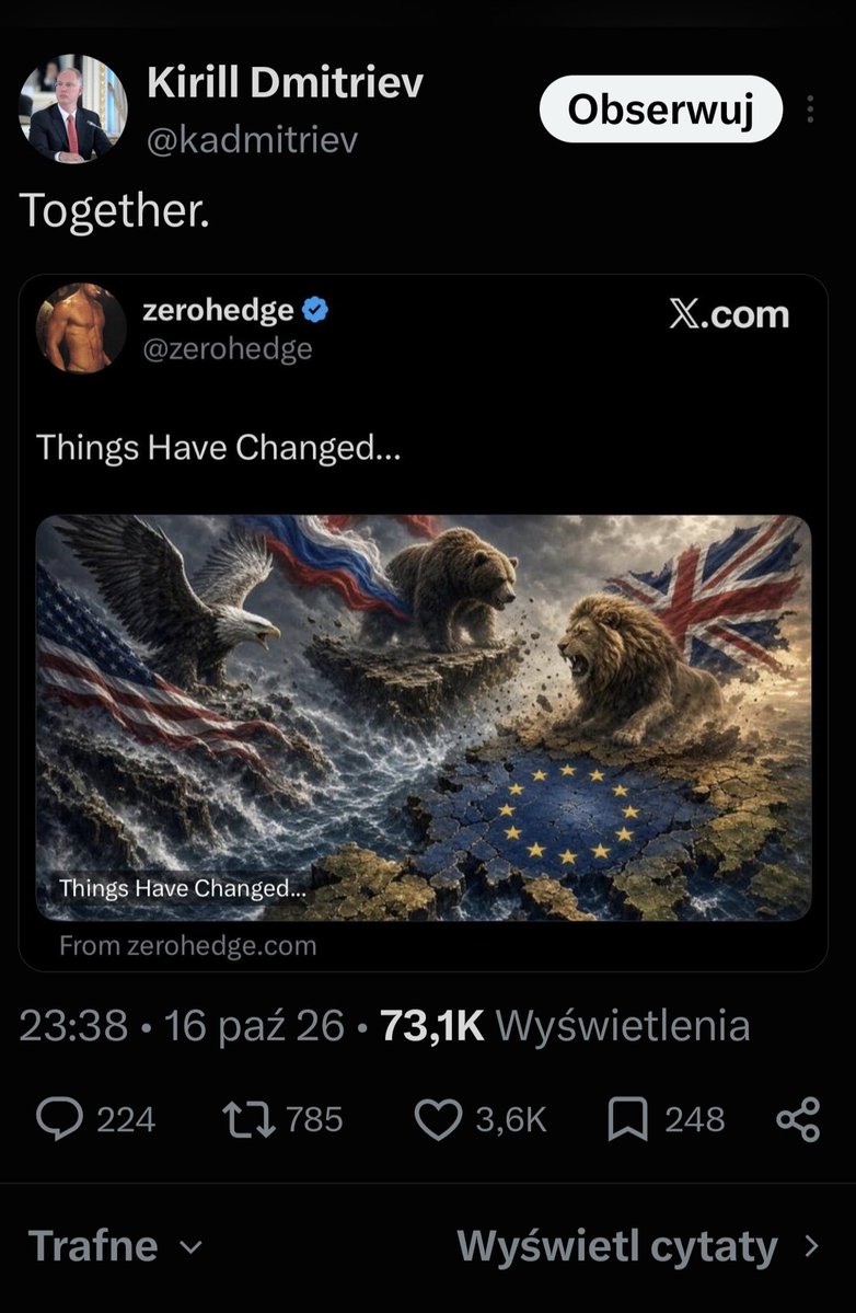 MattLech23's tweet photo. Hej a wiecie że Dimiriev wrzuca już posty ze Oni razem z USA na Europę? Nie ? 

No to już wiecie. https://t.co/ux7dXsxmX9