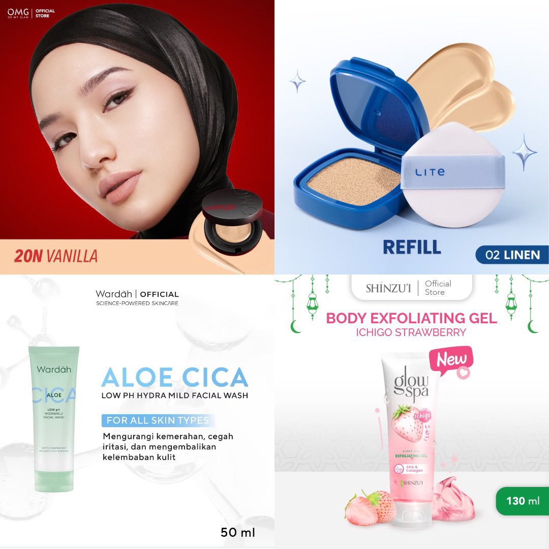 meovvgf's tweet photo. - refill cushion wardah light lite 02 linen 💰49k
- face wash wardah aloe cica 💰13k
- body exfoliating gel shinzui 💰10k

bisa 🍊 exc adm, dom jateng https://t.co/AbONBncmfU
