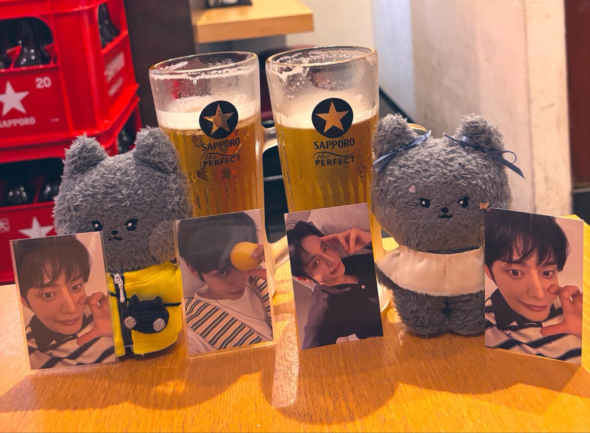 soysoysoy1214's tweet photo. 大阪のキムジウンさんもとても素敵でとっても幸せだった日🐯🍻

#2026MAMAVOTE
#ZEROBASEONE https://t.co/XiJPjx28lW