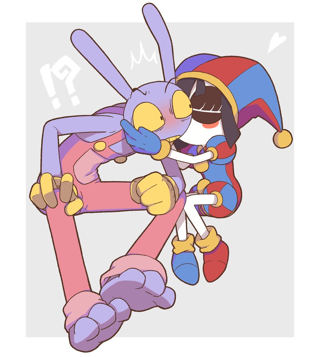 nekojarashi8515's tweet photo. 個人的お気に入り🐰🤡置いときます(再掲 https://t.co/xlzyg7otyV