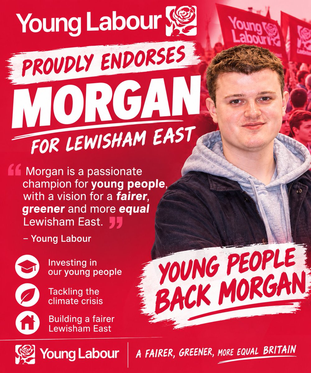 MorganSewardHQ's tweet photo. We are proud to be endorsed by @YoungLabourUK @seward_morgan https://t.co/ijwtm95ae0