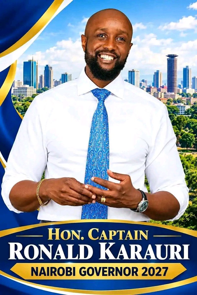 GrabberTheOG's tweet photo. NAIROBI, HERE COMES A NEW CHAPTER OF LEADERSHIP! 

Not just rhetoric and empty promises. Not PR and political theatrics. A blend of entrepreneurship, CEO-level business experience, and political leadership.
#KarauriThePeoplesCaptain https://t.co/DJRMK9Rwhh