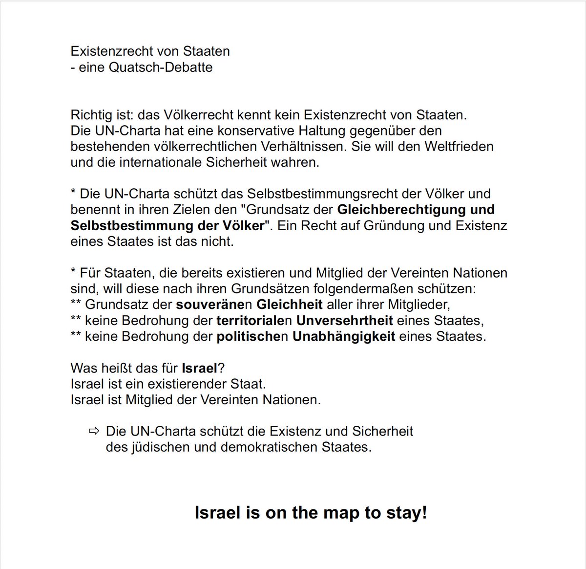 Volker_Beck's tweet photo. Völkerrechtliche Nachhilfe für eine Quatsch-Debatte der Berliner Lokal- und Provinzpolitik:
#Existenzrecht #Emde https://t.co/znKII3GGWL