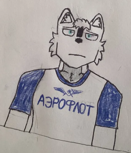 Cathay259alt's tweet photo. When you're into both furries and aeromorphs/living airplanes so you decide to just merge the two fuckers together and make an IL-96 fox (credit to @FanteLiscio for the idea) https://t.co/wHx0R3s47f