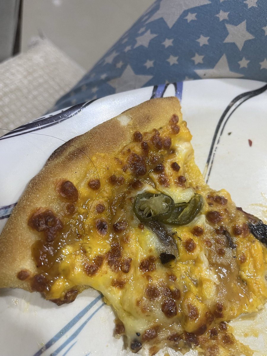 ctrlanushri's tweet photo. @CareDominos hair was present in my pizza, from your kalasagar, pcmc store https://t.co/eAAqOKS4J7