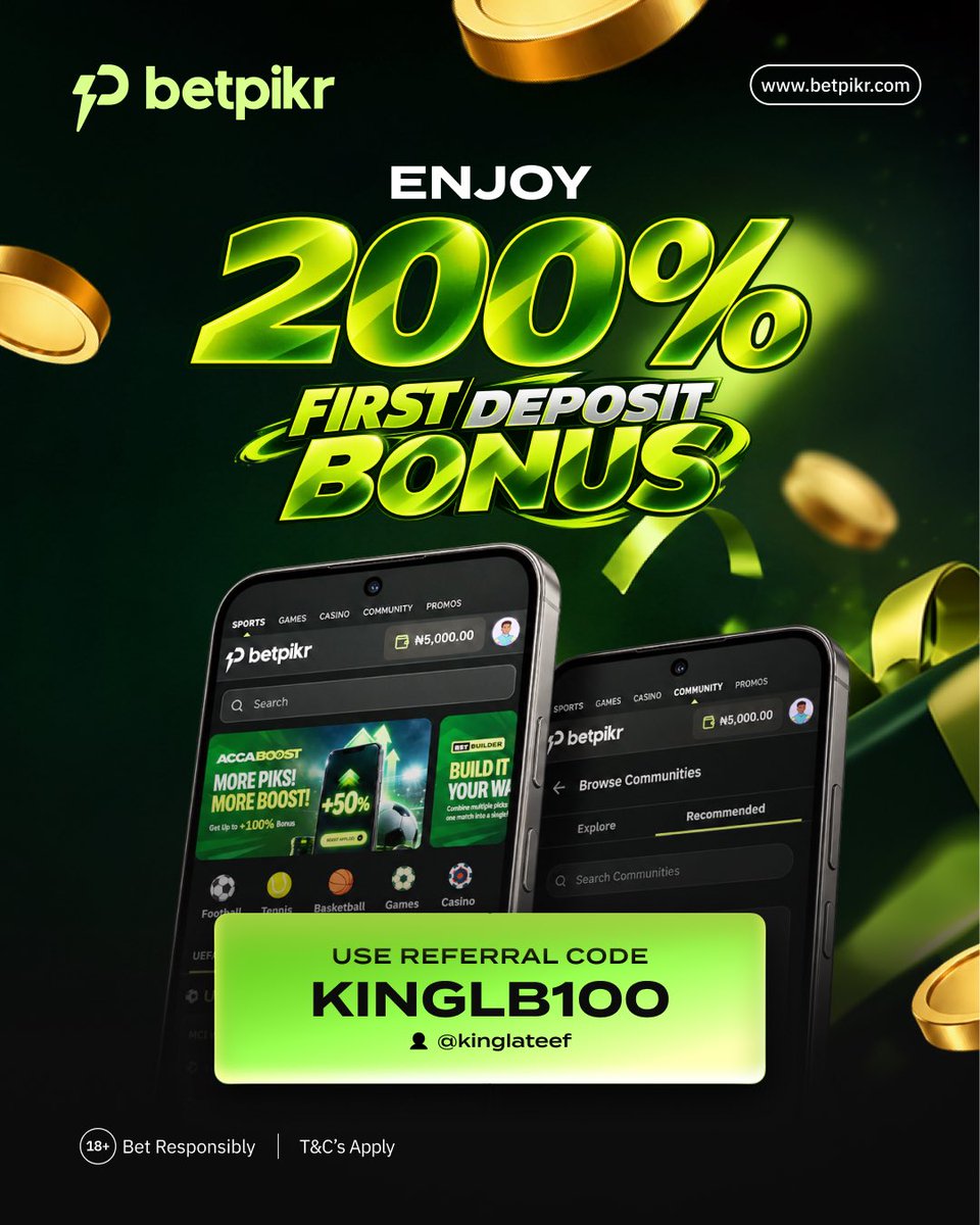 KINGLB_PUNDIT's tweet photo. 70&amp;30 Odds on Betpikr

BOOKING Code 👉 V7EKWM7P :: 283HP8P4

REGISTER HERE: https://t.co/WQsjGBdl2C

PROMO CODE:KINGLB100

Get 200% on your first deposit 

Bet responsibly 🔞 https://t.co/HwjvfSbjfy