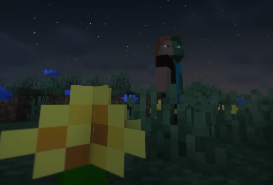Lyxxreii's tweet photo. These quick scenes of #Sillybillyduo with flowers is so oddly symbolic ngl

#Renderingframes #Lomedy #ConquestSMP https://t.co/oVFGfbgHbC