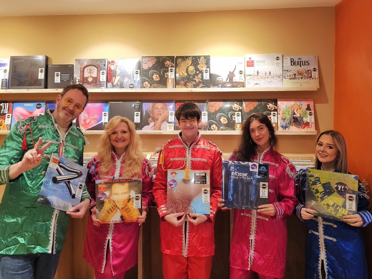 andy_hazeldine's tweet photo. Perry's Vinyl Cafe, in Chorley, is open and ready to sell lots of special limited edition and colourful vinyl 🎵

#NationalAlbumDay
#vinylrecords #NAD2026 https://t.co/DOctpuuBDy