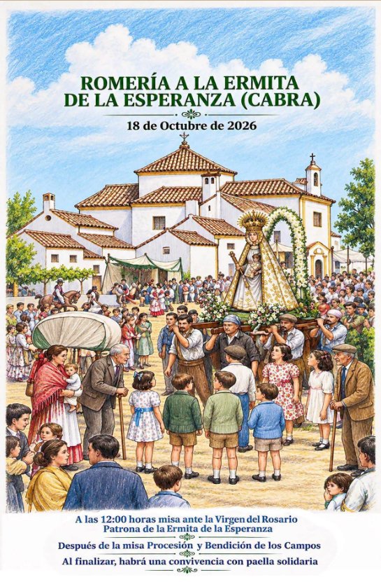 Sur_de_Cordoba's tweet photo. HOY EN #CABRA HAY UN ENCUENTRO DE #ATENEOSDEANDALUCÍA Y ENTRE SUS ACTIVIDADES HAY UNA OBRA TEATRAL.
MAÑANA POR LA MAÑANA ROMERÍA EN LA ERMITA DE LA ESPERANZA https://t.co/NCt5DFLNip