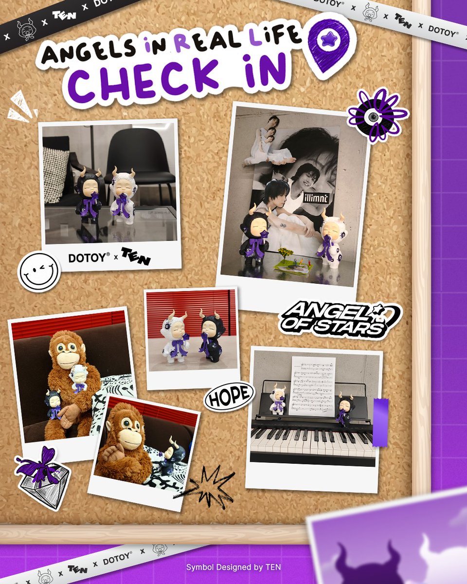 angelof_stars's tweet photo. ✦  ANGELS IN REAL LIFE : CHECK IN! ✨
Looks like LUMIH and DIAS are out exploring again.

This time, the two Angels stop by different places connected to TEN, check in from one spot to another, and enjoy the little journey along the way.

Wherever they go, LUMIH brings a little hope,while DIAS brings a little strength.
Just two Angels out exploring, leaving a little light wherever they go. ✦

ดูเหมือนว่า LUMIH (ลูมิฮ์) และ DIAS (ดิแอส์) จะออกไปเที่ยวกันอีกแล้ว ✨

ครั้งนี้ แองเจลทั้ง 2 ขอแวะไปเช็กอินตามสถานที่ต่าง ๆ ของเตนล์
เดินเล่นไปทีละจุด พร้อมเก็บโมเมนต์น่ารัก ๆ ระหว่างทาง
ไปที่ไหนก็มีทั้งความหวังจาก LUMIH (ลูมิฮ์)
และความแข็งแกร่งจาก DIAS (ดิแอส์) ตามไปด้วยเสมอ

2 แองเจลออกเที่ยวทั้งที
ก็ขอฝากความน่ารักและแสงเล็ก ๆ เอาไว้ทุกที่ที่ไปด้วยนะ ✦

📌 กองทุนคืนเสียงให้หนู
รหัสกองทุน 3216010003
มูลนิธิรามาธิบดี
-
PRE-ORDER VIA
🔗 https://t.co/eMI8QbHM5R

Pre-orders Open
4 October 2026 | 12:00 PM (ICT)
Pre-orders Close
4 November 2026 | 11:59 PM (ICT)

#AngelOfStars_DOTOYxTEN
#Angel_LUMIH #TheEyesOfHopeAndLight
#Angel_DIAS #TheDiamondOfStrength