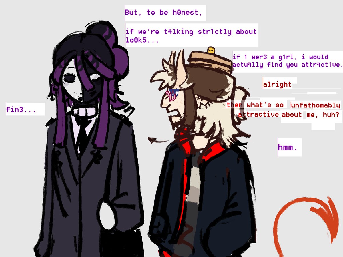 PinkWierdo1's tweet photo. day 16: admiring specific features (1\3)
#77noli
couldn't post yesterday cuz my stupidass fr*ends made me touch gr*ss
actually don't really like dis piece, but I have no time and definitely not redrawing it uhhhh https://t.co/gj1SgV16oe