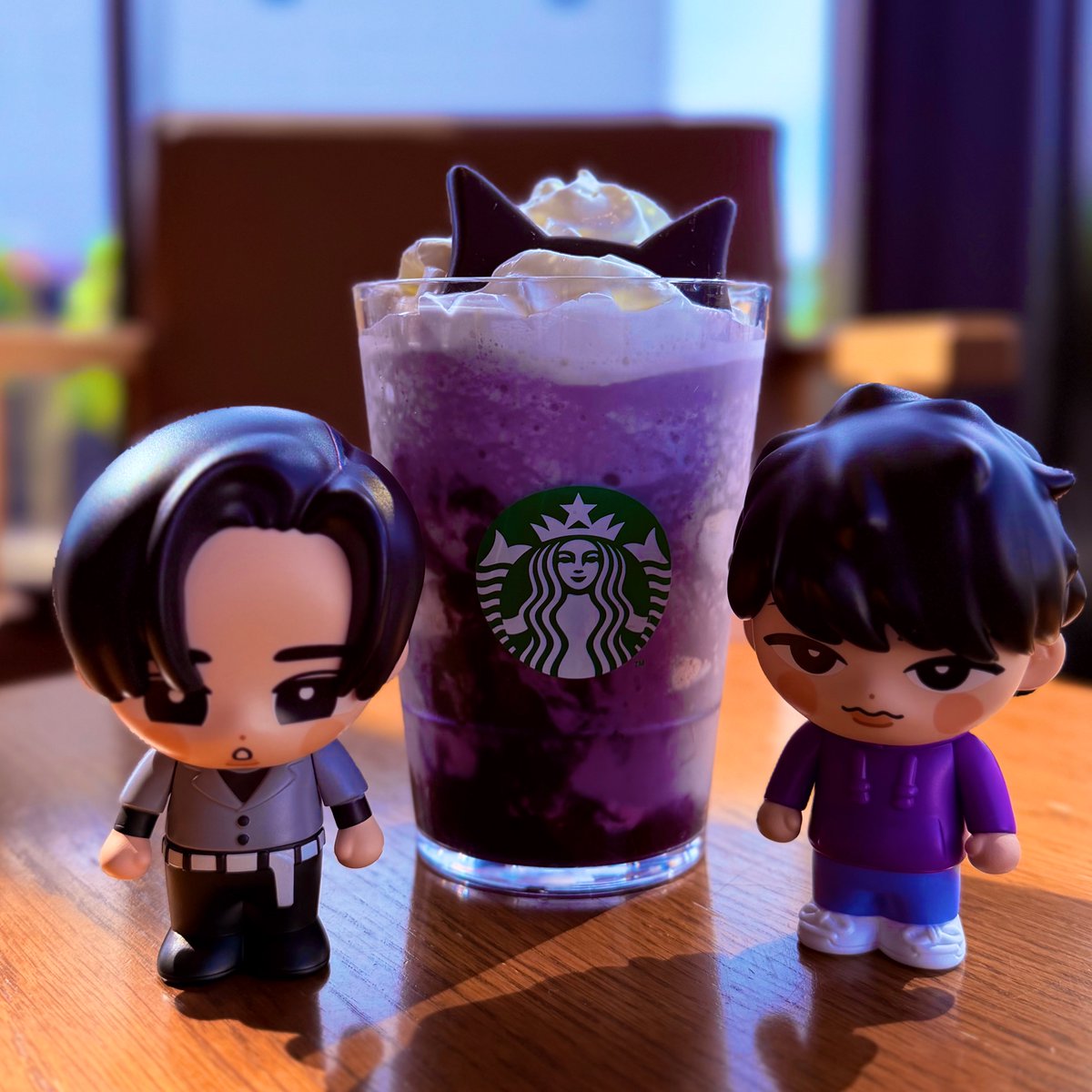 qqqqq09SN's tweet photo. こちら、めめふかちゃんフラペチーノです🫶🏻︎ https://t.co/BGMxCevrKL