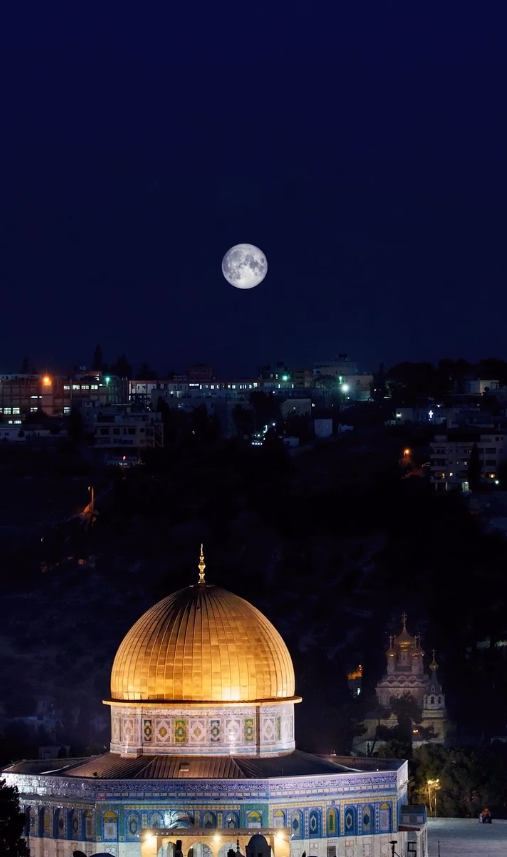 AqsaMosq's tweet photo. إِشراقةُ نورٍ فوق رحابِ الأقصى 🕌 https://t.co/TGiwBd5sA3