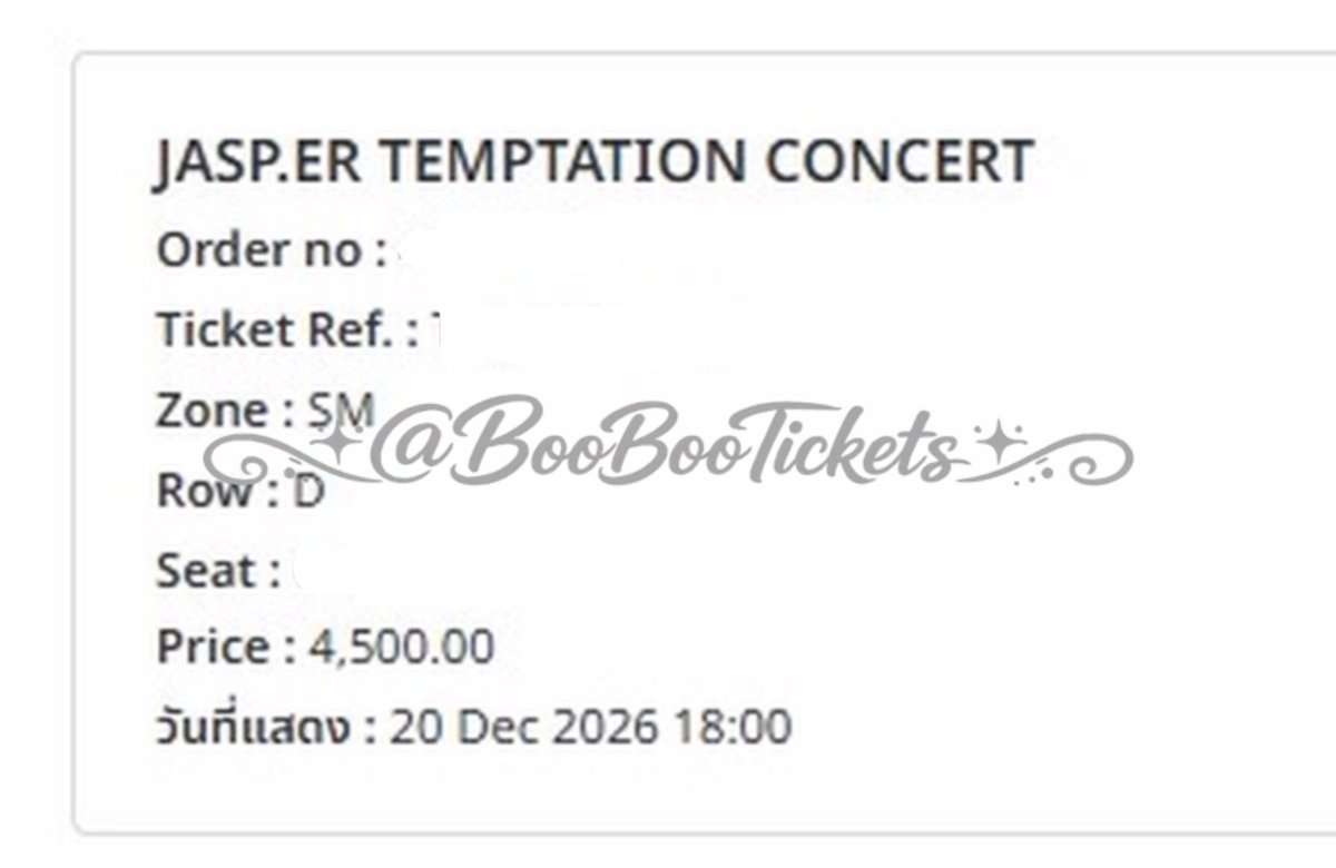 BooBooTickets tweet picture