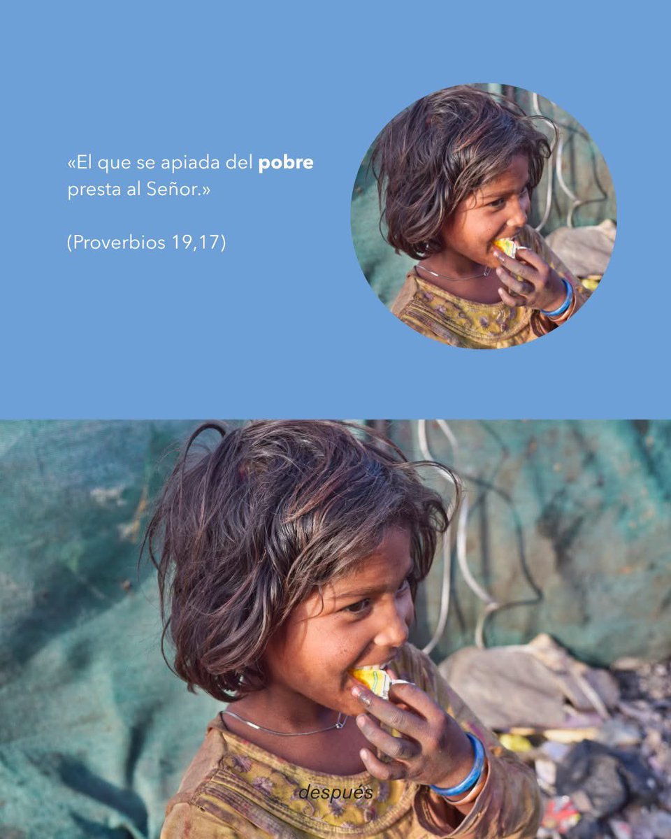 misionerospaul's tweet photo. Hoy, 17 de octubre, Día Internacional para la Erradicación de la Pobreza, compartimos esta reflexión de la @CMissionis, que nos recuerda que luchar contra la pobreza no es solo una cuestión de caridad, sino también de justicia y dignidad humana.

Siguiendo el ejemplo de San Vicente de Paúl, estamos llamados a pasar de las palabras a los hechos y a trabajar por una sociedad en la que nadie quede atrás. 🫶🏻

#ErradicacióndelaPobreza #MisionerosPaúles