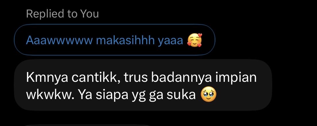 ALonelySoul2000's tweet photo. Aku tuh aslinya insecure karena badan aku agak gendat gitu tauuu 😢 tapi liat replies dan dm kalian beneran boost my confidence 
Maaaaciwww banyakkk ya semuanya 🥰🙏🏻 https://t.co/kmGcXfT5EM