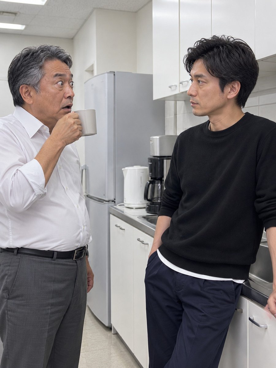 0_q4a's tweet photo. 上司「その歳で20代と会ってるとか、どうせ金でしょ」
40代「割り勘ですよ」

上司「じゃあ何目当てで会ってくれるの」
40代「向こうが会いたいって言ってきたんで」

上司「……」 https://t.co/brVzuxS8ZZ