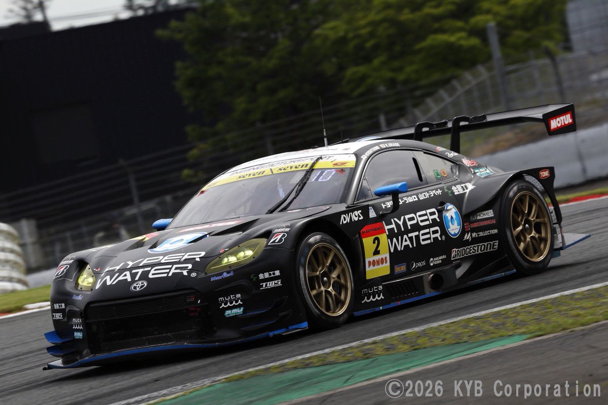 KAYABA_KYB's tweet photo. 🏁 SUPER GT Rd.7 AUTOPOLIS 予選Q2

🔥 GT300 TOP5をカヤバ製レース用EPS搭載マシンが独占！

🥇 #61 SUBARU BRZ R&D SPORT｜1’42.677
🥈 #2 HYPER WATER INGING GR86 GT｜1’43.061
🥉 #52 Green Brave GR Supra GT｜1’43.342
4位 #25 HOPPY Schatz GR Supra GT｜1’43.369
5位 #60 Syntium LMcorsa LC500 GT｜1’43.675

カヤバ製レース用EPS搭載マシンが予選で圧巻の走り！
明日の決勝にも期待が高まる！

#supergt
#GT300 
#カヤバ株式会社
#KAYABA
#SEPS
#これもKYB
#ここにもKYB
#GR86
#BRZ
#LC
#GRSupra