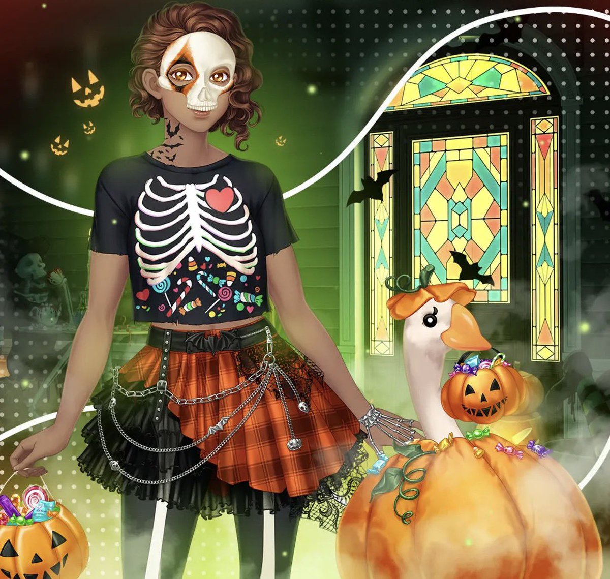 anixia204's tweet photo. On peut parler de l’amélioration de leurs tenues d’Halloween ? 
Genre désolée mais la première était clairement pas top mais les deux dernières sont magnifiques (surtout la dernière) https://t.co/437EQLcAnK