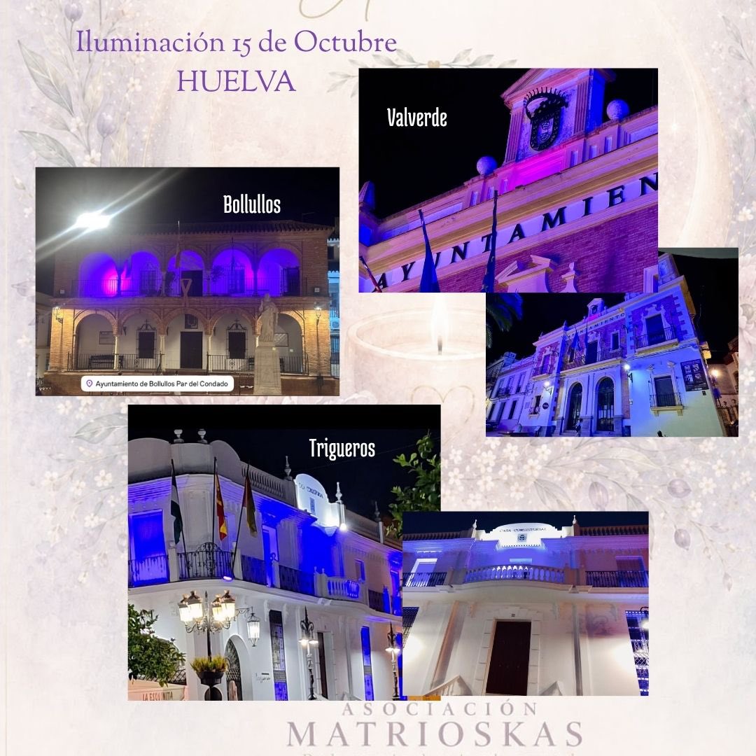 AsoMatrioskas's tweet photo. 💟🕯️Ola de luz en Huelva🕯️💟
Agradecemos la colaboración a todos los que lo habéis hecho posible 🙏🏻
@asociacion_matrioskas 
#diadeldueloperinatal 
#asociacionmatrioskas https://t.co/72xjhNIRpd