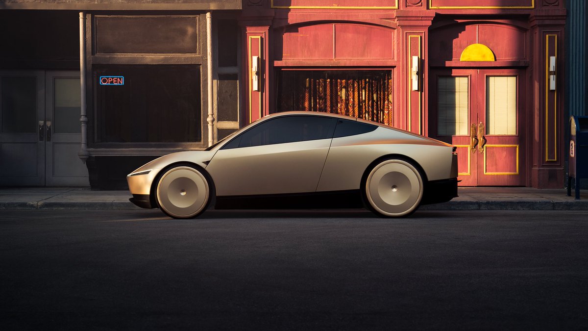 YolokiL's tweet photo. whole mars thinks the new tesla robotaxi, cybercab, shares design elements with the cyberquad. not entirely surprising.

#Cybercab #相互フォロー https://t.co/89JwOvjvLH