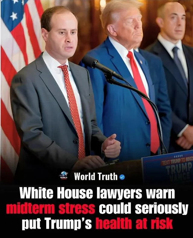 essenviews's tweet photo. White House lawyers say midterm stress puts Trump's health at risk... https://t.co/fLXvmMidVQ