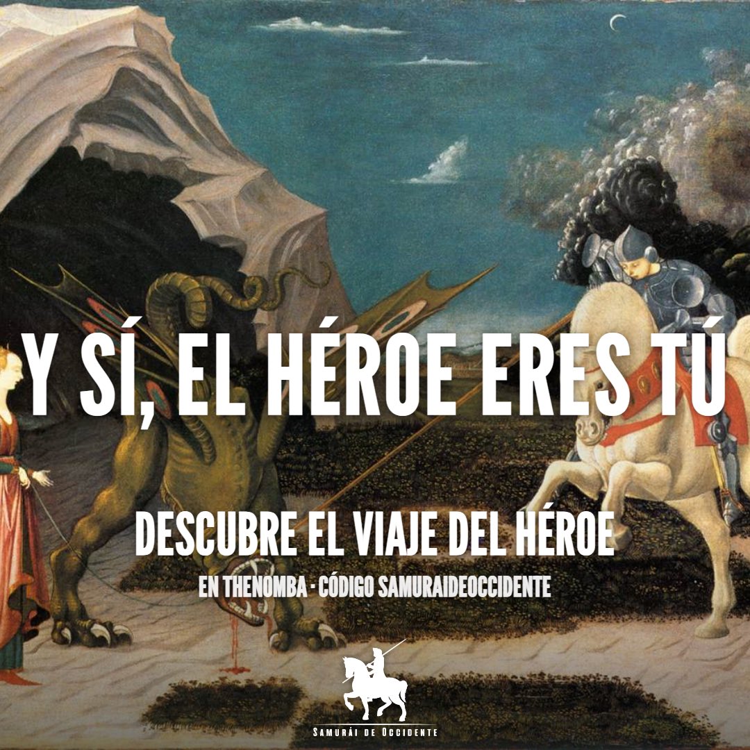 samuraioccident's tweet photo. EL viaje del héroe no es un cuento: es el camino que todos estamos llamados a hacer. Y sí, el héroe eres tú.

Descubre el viaje del héroe en The Nomba. Con mi código SAMURAIDEOCCIDENTE tenéis un 20% de descuento. ⚔️

Descubre más: https://t.co/qcjqKrFMkB https://t.co/pC7KkgTcpY